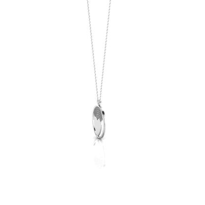 JBR Romantic Heart Sterling Silver Necklace - JBR Jeweler