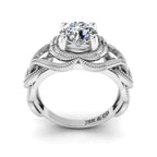 JBR Round Cut Solitaire Sterling Silver Women's Ring - JBR Jeweler