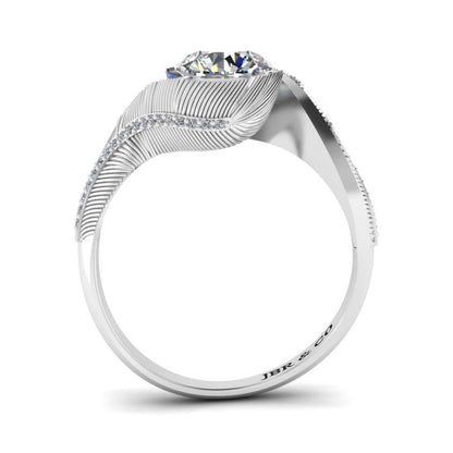 JBR Round Cut Sterling Silver Wedding Ring - JBR Jeweler