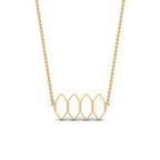 JBR Simple Honeybee Hive Sterling Silver Chain Necklace - JBR Jeweler