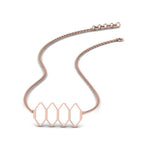 JBR Simple Honeybee Hive Sterling Silver Chain Necklace - JBR Jeweler