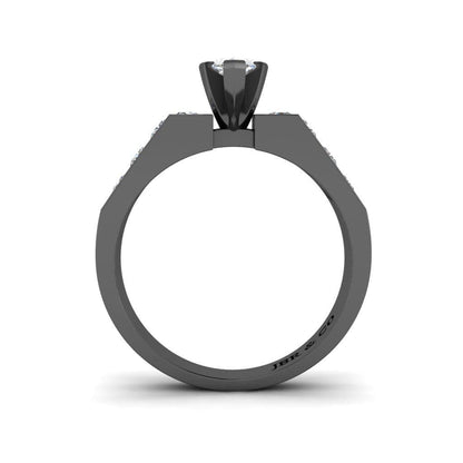 JBR Simple Marquise Cut Sterling Silver Ring - JBR Jeweler