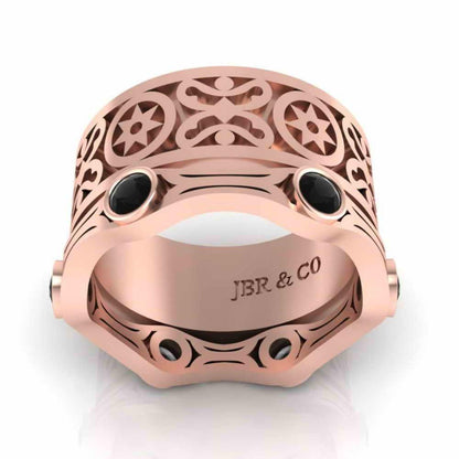 JBR Sterling Silver Couple Band Set - JBR Jeweler