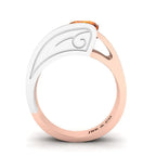 JBR Tension Set Cushion Cut Sterling Silver Ring - JBR Jeweler