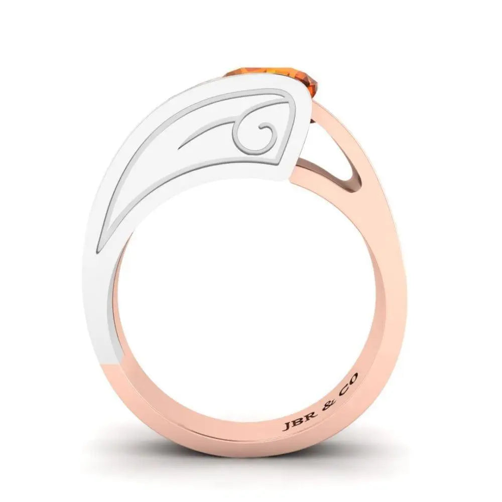 JBR Tension Set Cushion Cut Sterling Silver Ring - JBR Jeweler