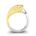 JBR Tension Set Cushion Cut Sterling Silver Ring - JBR Jeweler