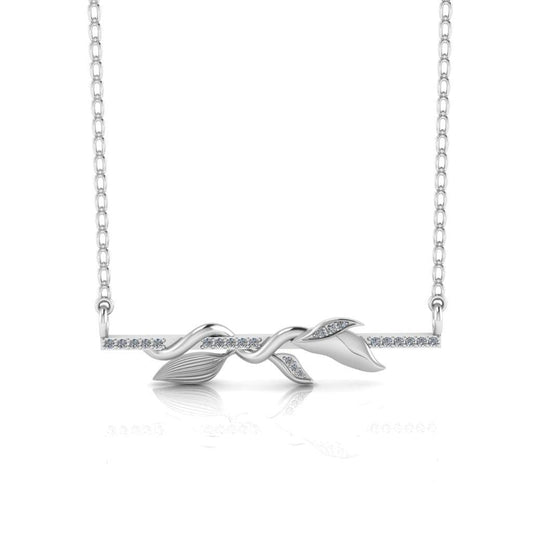 JBR “The Klimplant Bar” Sterling Silver Necklace - JBR Jeweler