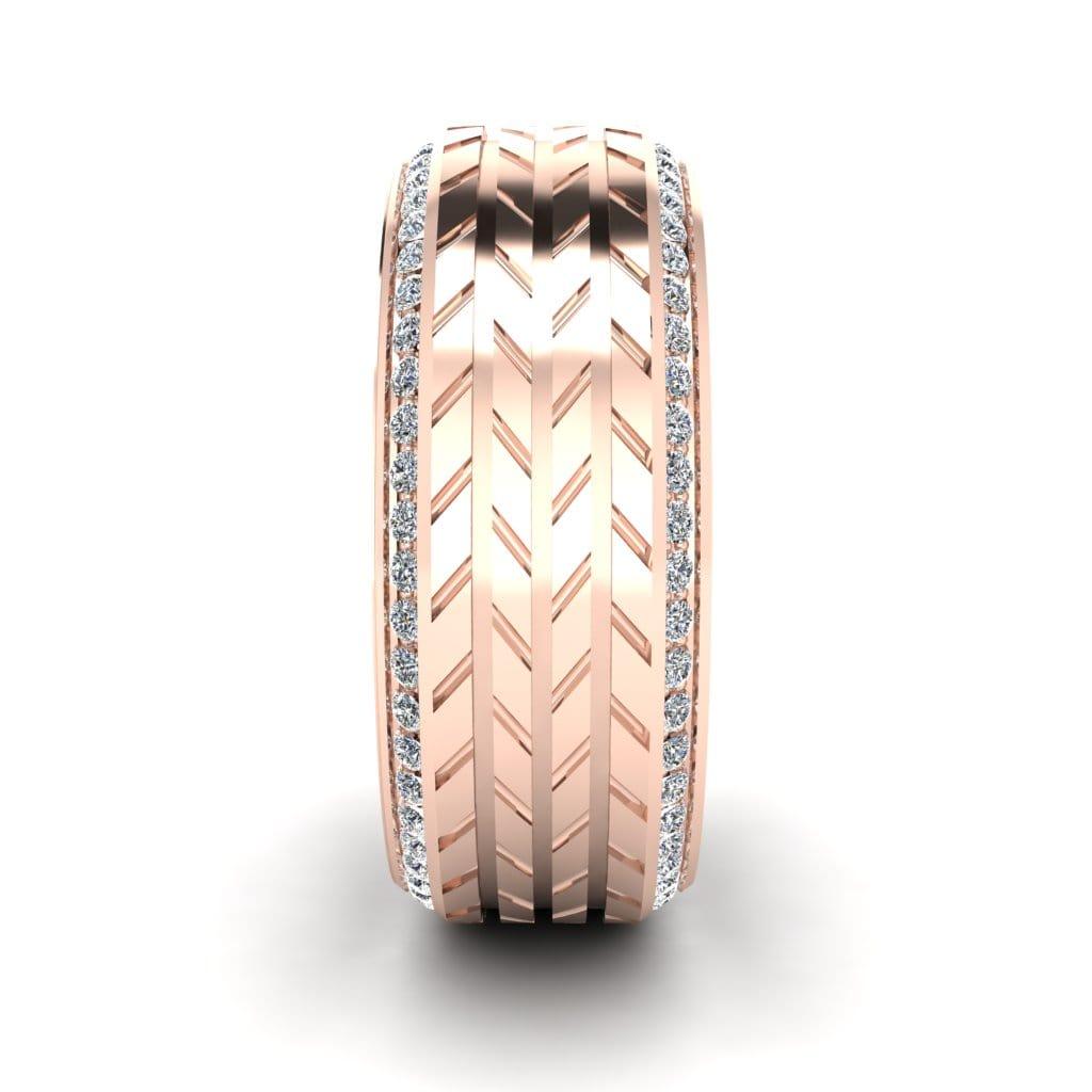 JBR Tyre Mechanism Sterling Silver Band - JBR Jeweler