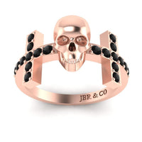 JBR Witchy Geeky Skull Womens Ring In Sterling Silver - JBR Jeweler