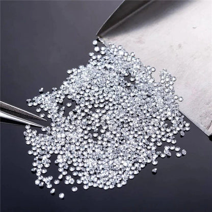 Lab Grown CVD 0.90MM TO 1.80MM. VVS ROUND SHAPE MIX SIZE - JBR Jeweler