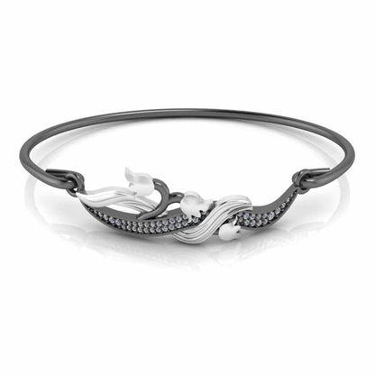 Lily of the Valley Bangle Bracelets For Womens - JBR Jeweler