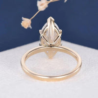 Marquise Cut Lab-Grown Diamond V Prong Engagement Ring - JBR Jeweler