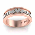 Men's Celtic Sterling Silver Claddagh Ring - JBR Jeweler