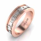 Men's Celtic Sterling Silver Claddagh Ring - JBR Jeweler