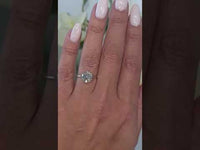 1.00Ct Round Lab Grown-CVD Diamond Solitaire Engagement Ring