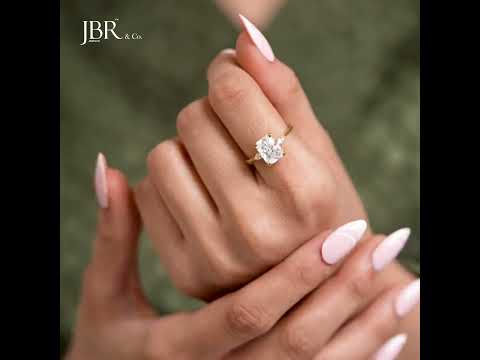 Perfect Fit Three Stone Radiant Lab Diamond Ring With Side Pear