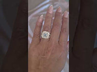 1.70TCt Round Cut Lab Grown Diamond Wedding Engagement Ring