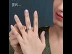 Rope Style Pave Lab Grown Engagement Ring Video 