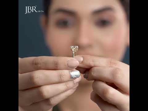 1.50CT Oval Cut Unique Cluster Rose Gold Moissanite Engagement Ring Anniversary Gift