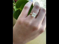 Princess Cut Lab-Grown Diamond Solitaire Engagement Ring