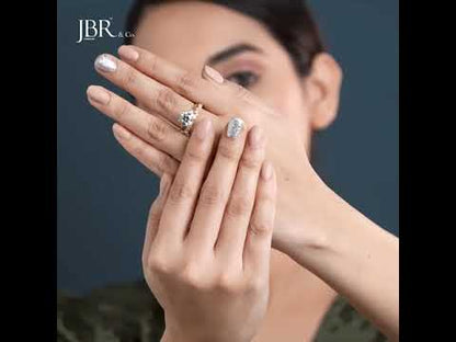 Ensemble de bagues de mariée en diamant cultivé en laboratoire, ensemble de grappes de coupe ronde