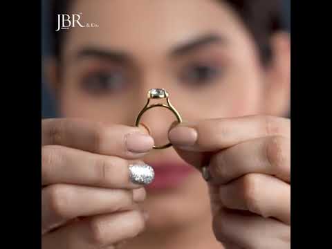 Round Cut Moissanite Diamond Semi Bezel Wedding Bridal Ring Sets