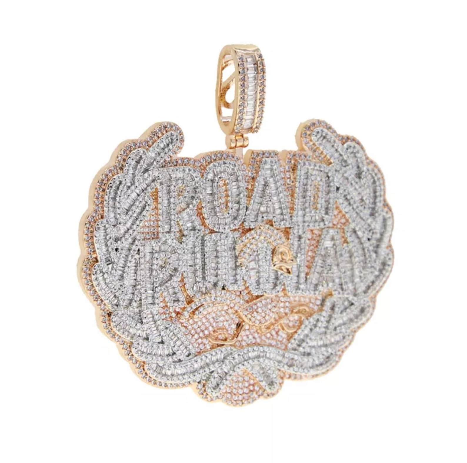 LIMITED! Road 2024 Runna Rose Gold Color Badge Pendant