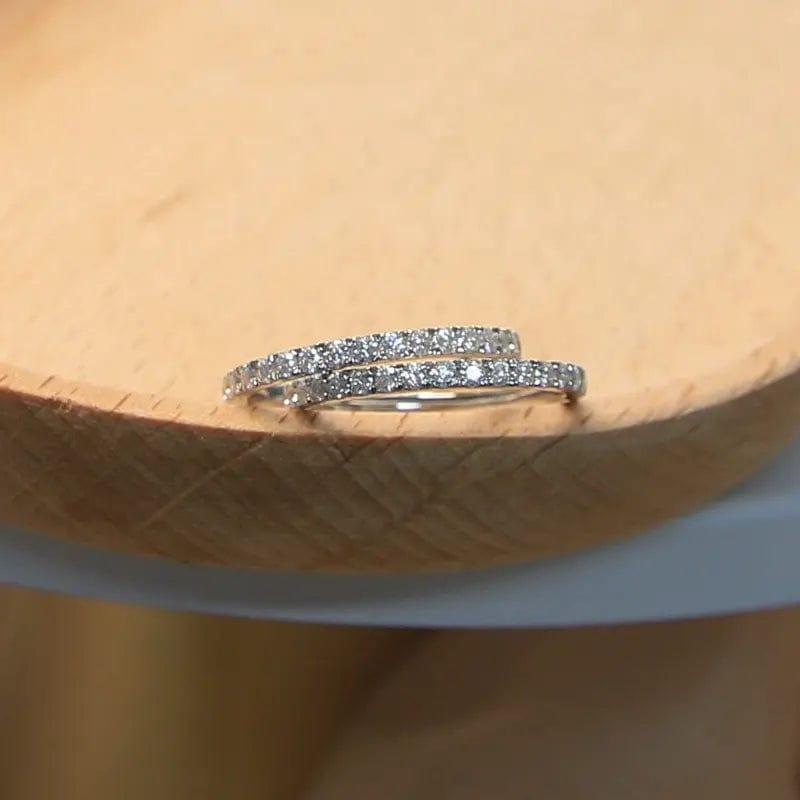 Round Cut Lab Grown-CVD Diamond Classic Wedding Band Ring - JBR Jeweler