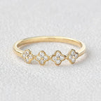 Round Cut Lab Grown-CVD Diamond Unique Wedding Band - JBR Jeweler