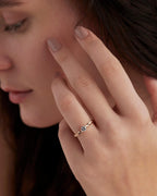 Round Cut Lab Grown Diamond Twist Shank Ring - JBR Jeweler