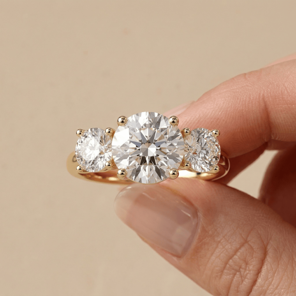 Moissanite bridal jewelry gift for her