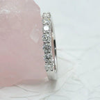 JBR Jeweler Lab Grown Wedding Ring Round Lab Grown-CVD Diamond Stacking Band Wedding Ring