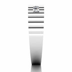 Simple Classic Wedding Sterling Silver Unisex Band - JBR Jeweler