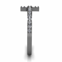 JBR Jeweler Silver Ring Simple Jesus Cross Sterling Silver Ring