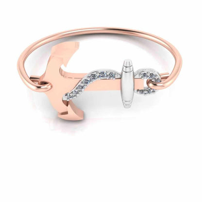 Summer Party Wear Anchor Bangle Bracelets For Women - JBR Jeweler