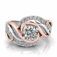 Thorn Engagement Two Tone S925 Ring - JBR Jeweler