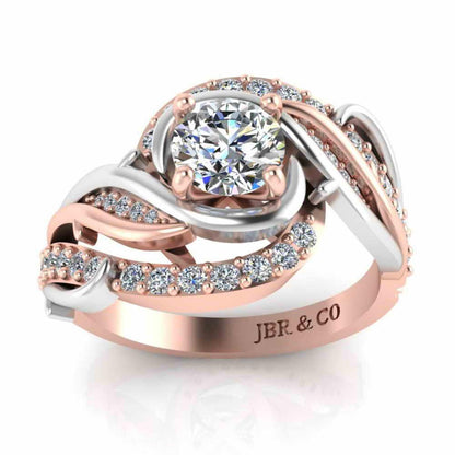 Thorn Engagement Two Tone S925 Ring - JBR Jeweler