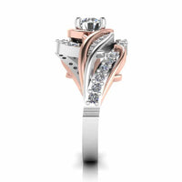 Thorn Engagement Two Tone S925 Ring - JBR Jeweler