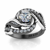 Thorn Engagement Two Tone S925 Ring - JBR Jeweler