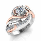 Thorn Engagement Two Tone S925 Ring - JBR Jeweler