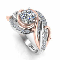 Thorn Engagement Two Tone S925 Ring - JBR Jeweler