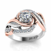 Thorn Engagement Two Tone S925 Ring - JBR Jeweler