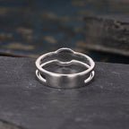 White Gold Cage Half Eternity Stacking Matching Women Bridal Moissanite Wedding Band - JBR Jeweler