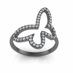Young teen Open Butterfly Ring in Sterling Silver - JBR Jeweler