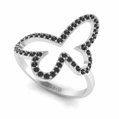 Young teen Open Butterfly Ring in Sterling Silver - JBR Jeweler